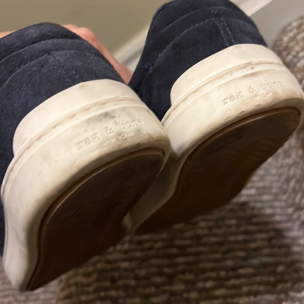 Rag And Bone Suede Sneakers - image 7